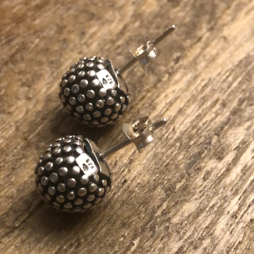 Silpada Popcorn necklace and earring set - Picture 6 of 7